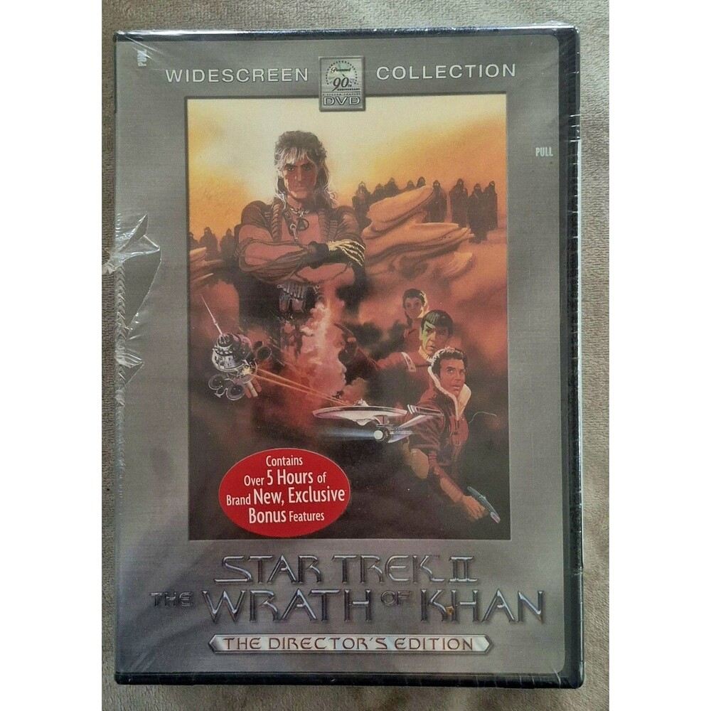 Star Trek II: The Wrath of Khan DVD 2-Disc Director's Edition Widescreen SEALED